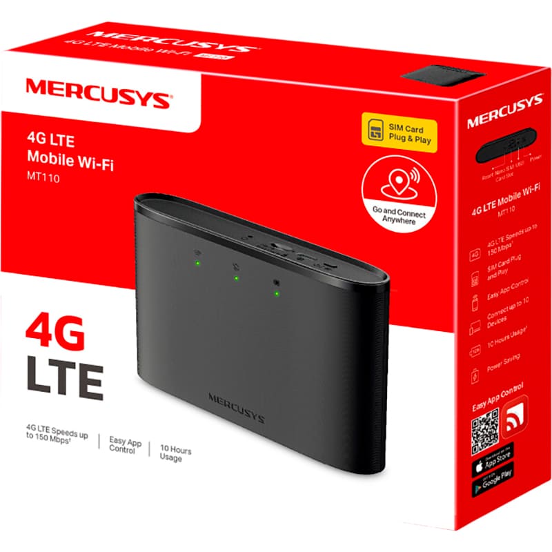 Покупка Wi-Fi роутер MERCUSYS MT110 N150 4G/LTE