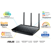 Wi-Fi роутер ASUS RT-N18U