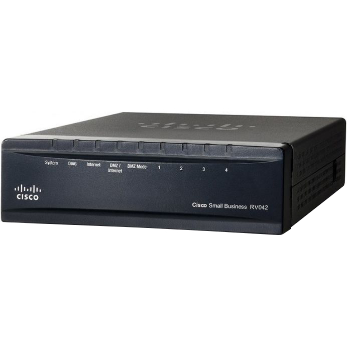 Маршрутизатор CISCO SB RV042-RF Тип пристрою дротовий маршрутизатор