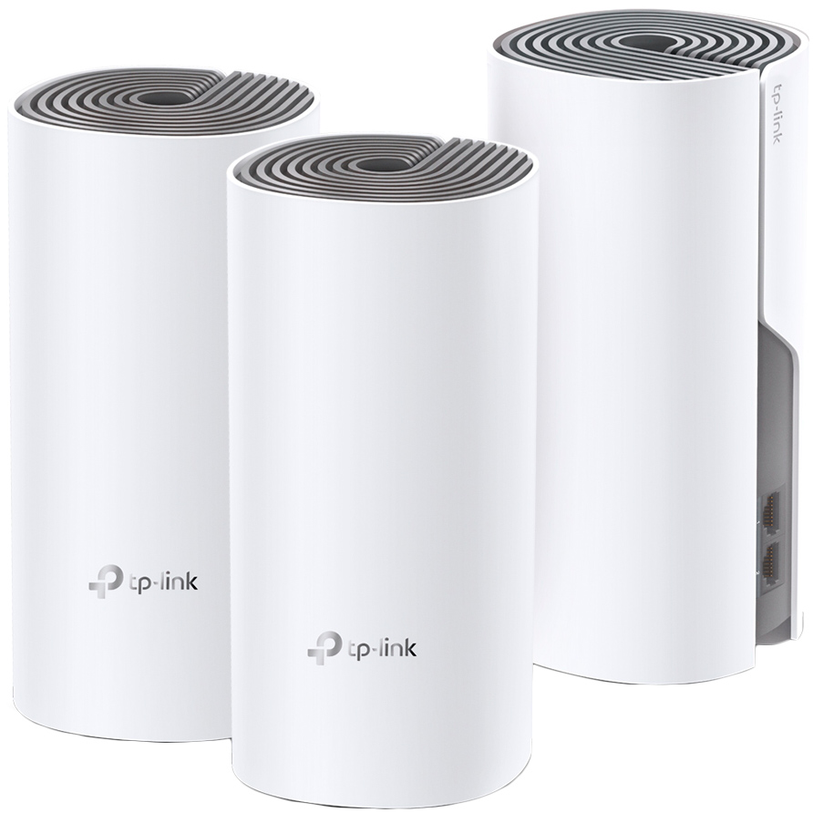 Wi-Fi роутер TP-LINK DECO E4 3 pcs AC1200 (DECO-E4-3-PACK) Тип пристрою Wi-Fi роутер