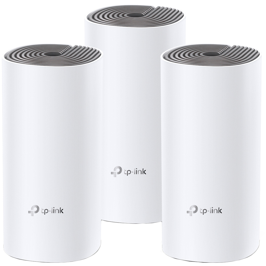 Wi-Fi роутер TP-LINK DECO E4 3 pcs AC1200 (DECO-E4-3-PACK)