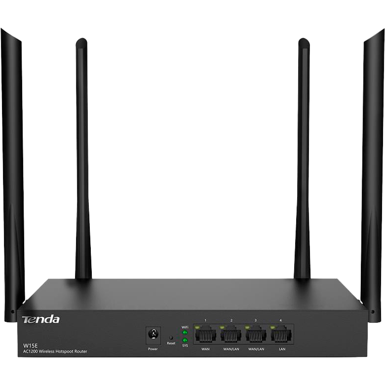 

Wi-Fi роутер TENDA W15E, W15E