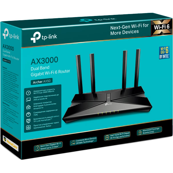 Wi-Fi-роутер TP-LINK ARCHER AX50 Додаткові режими роботи точка доступу