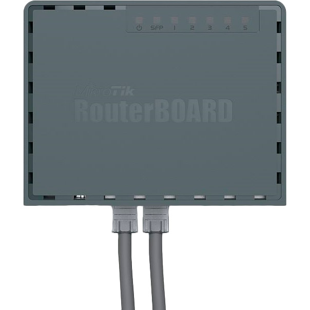 Маршрутизатор MIKROTIK hEX S RB760IGS Додатково Процесор: 2-х ядерний MT7621A з частотою 880 МГц, 4 потоку; ОЗУ: 256 МБ RAM;