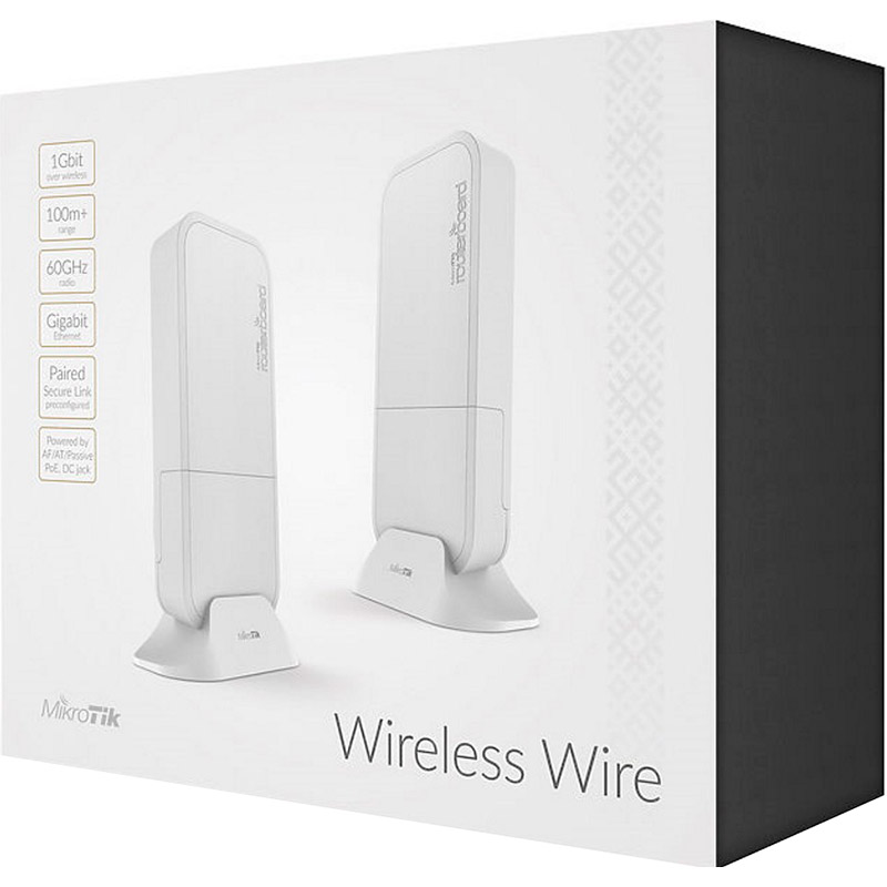 Комплект точок доступу MIKROTIK RBwAPG-60adkit Wireless Wire Тип пристрою точка доступу