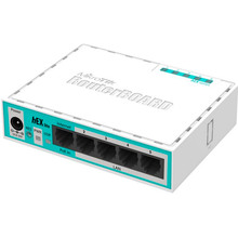 Маршрутизатор MIKROTIK hEX lite 5xFE RouterOS L4 (RB750r2)