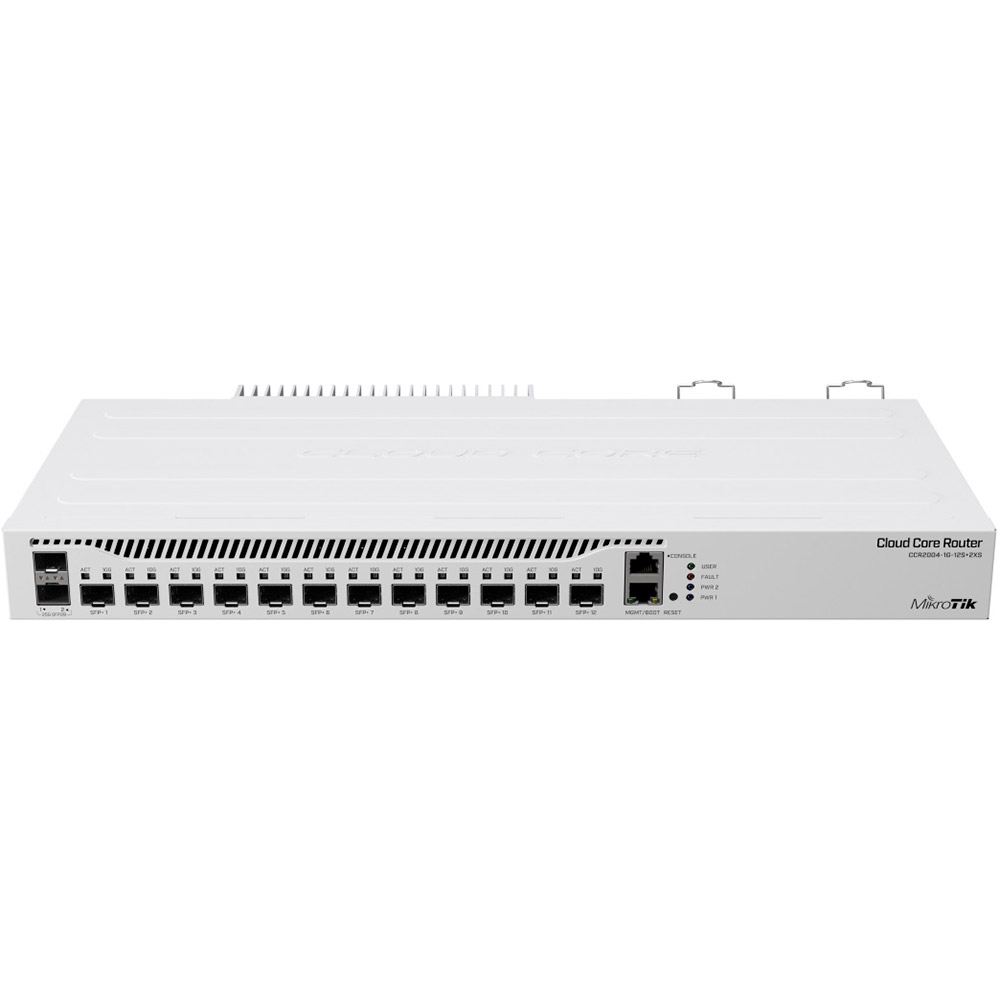 Маршрутизатор MIKROTIK CCR2004-1G-12S+2XS 1xGE 12xSFP+ 2x25G SFP28