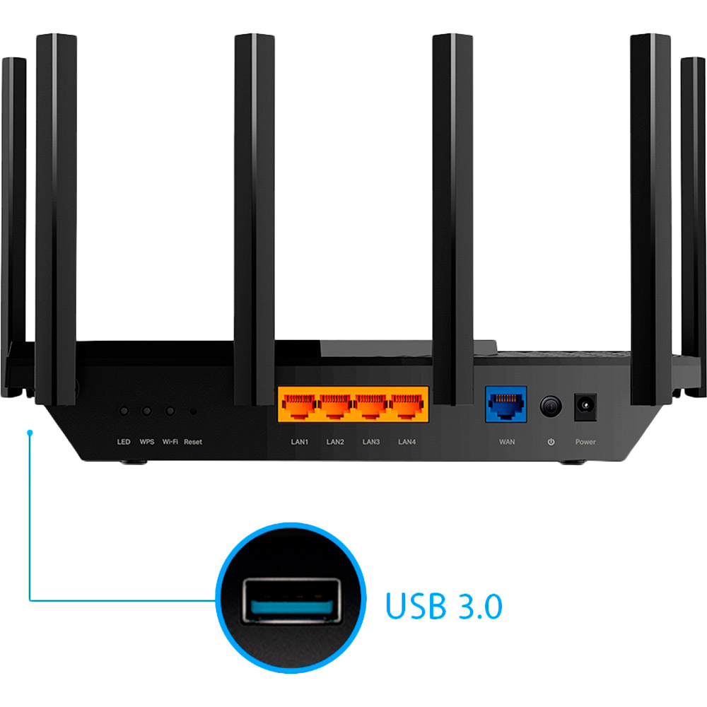 Wi-Fi роутер TP-LINK Archer AX73 Клас роутера геймерський