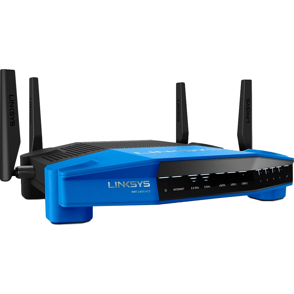 Wi-Fi роутер LINKSYS WRT1900ACS AC1900 (WRT1900ACS-EU) Тип пристрою Wi-Fi роутер