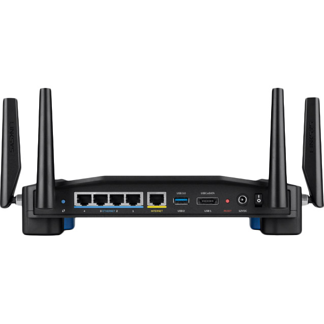 Wi-Fi роутер LINKSYS WRT1900ACS AC1900 (WRT1900ACS-EU) Класс роутера геймерский