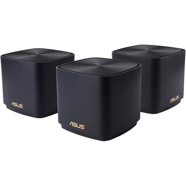 

Маршрутизатор ASUS ZenWiFi XD4 3PK Black, ZenWiFi XD4 3PK black AX1800 OFDMA MESH