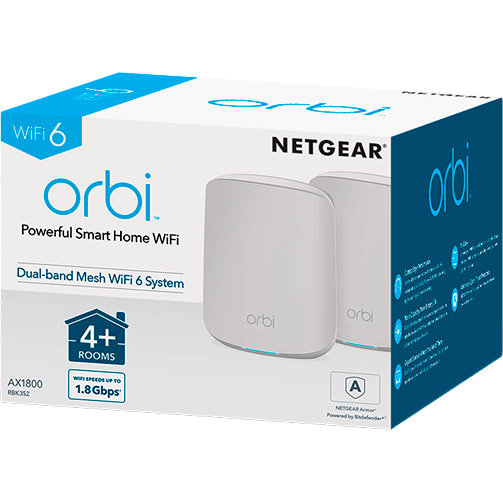 Wi-Fi система NETGEAR RBK352 MESH 2 шт (RBK352-100EUS) Дополнительные режимы работы повторитель