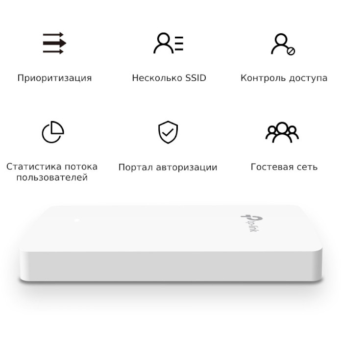 Точка доступа TP-LINK EAP235 WALL AC1200 Рабочая частота 2.4 ГГц