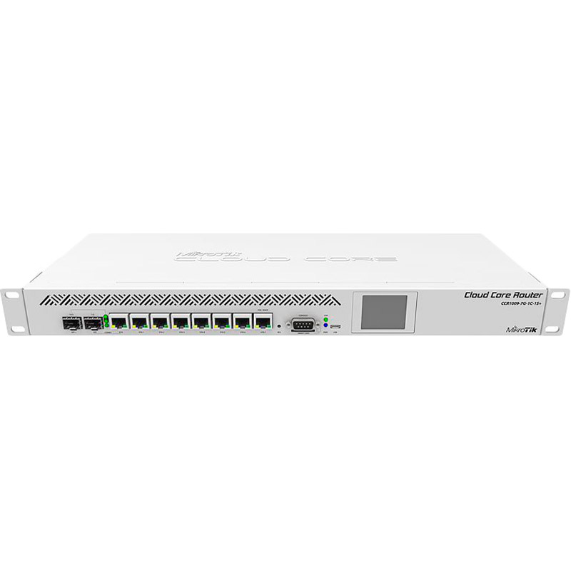 

Маршрутизатор MIKROTIK CCR1009-7G-1C-1S+, CCR1009-7G-1C-1S+