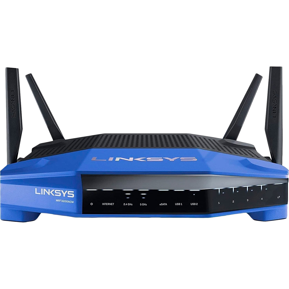 

Маршрутизатор Linksys WRT3200ACM AC3200, WRT3200ACM AC3200, 4xGE LAN, 1xGE WAN