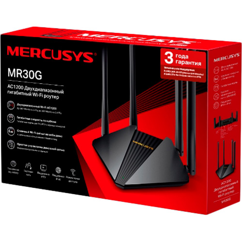 В інтернет магазині Wi-Fi роутер MERCUSYS MR30G