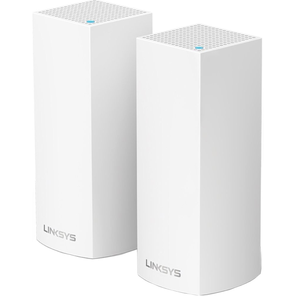 

Mesh Wi-Fi система LINKSYS VELOP VLP0102 AC1200 MESH 2xGE WAN/LAN BT 4.1 2 шт White (VLP0102-EU), VELOP VLP0102 AC1200, MESH, 2xGE WAN/LAN,