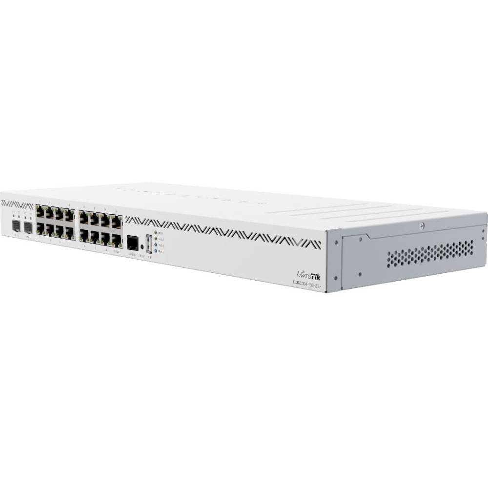 Маршрутизатор MIKROTIK Cloud Core Router CCR2004-16G-2S+ Додатково процесор AL32400, ARM 64bit 1.7 GHz, 4 ядра