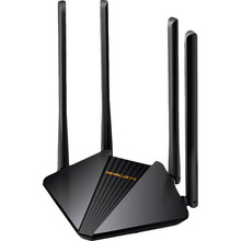 Маршрутизатор MERCUSYS MR1200G, AC1200,300 Mbps 2.4 GHz/5 GHz, 4? Fixed External Antennas, 2GE LAN