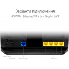 Маршрутизатор Asus 4G-AX56 AX1800 (90IG06G0-MO3110)