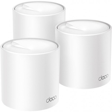 Wi-Fi роутер TP-LINK DECO X50 3PK AX3000 3xGE LANWAN MU-MIMO OFDMA