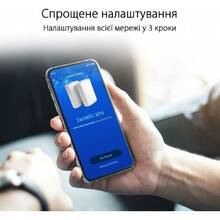Роутер ASUS ZenWiFi AX Hybrid XP4 1PK AX1800 AV1300 White (XP4-1PK-WHITE)