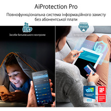 Маршрутизатор ASUS ZenWiFi Pro ET12 AXE11000 Wi-Fi6E 2PK (90IG05Z0-MO3A20)