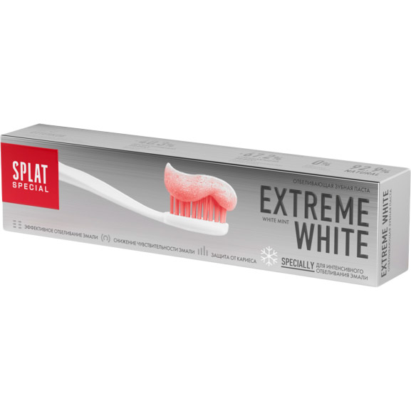 Зубная паста Splat Special Extreme White 75 мл (7640168930271) Тип зубная паста