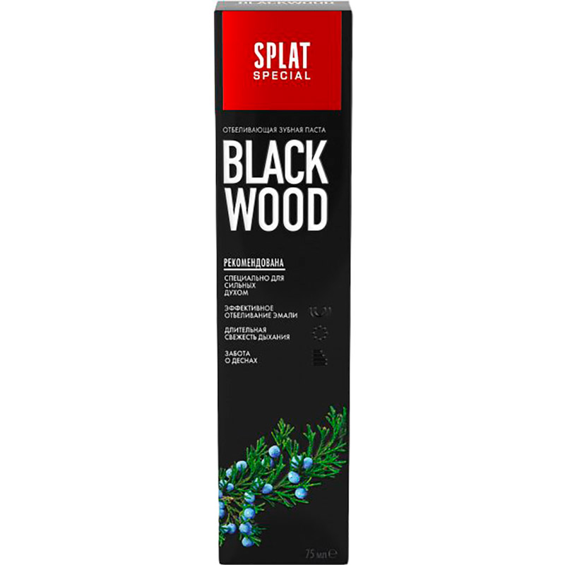 Зубна паста Splat Special Blackwood 75 мл (7640168930288) Тип зубна паста