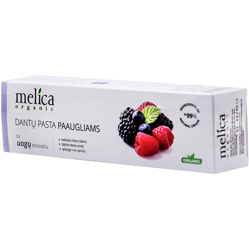 Зубная паста Melica Organic Ягодный микс 100 мл (4770416003624) Тип зубная паста