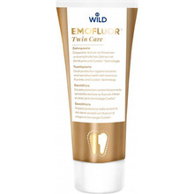 Купить Зубная паста Dr. Wild Emofluor Pro Twin Care с двойной защитой от эрозии и уменьшения повышенной чувствительности зубов 75 мл (7611841701488)