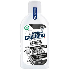 Ополіскувач для ротової порожнини PASTA DEL CAPITANO Charcoal mouthwash 400 мл