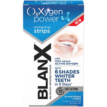 Отбеливающие полоски BLANX Oxygen Power 10шт (8017331065587)