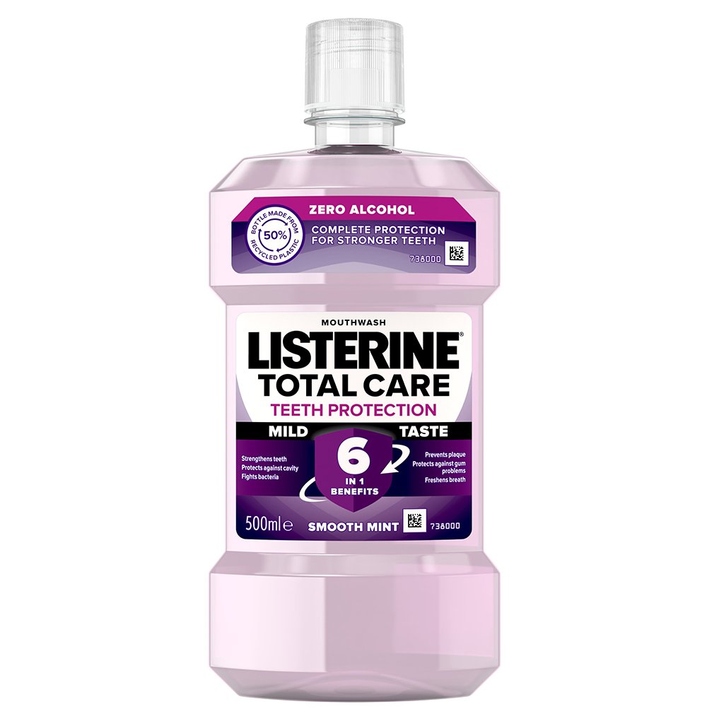 Ополіскувач для ротової порожнини Listerine Expert Total Care, 500 мл (3574660721980)