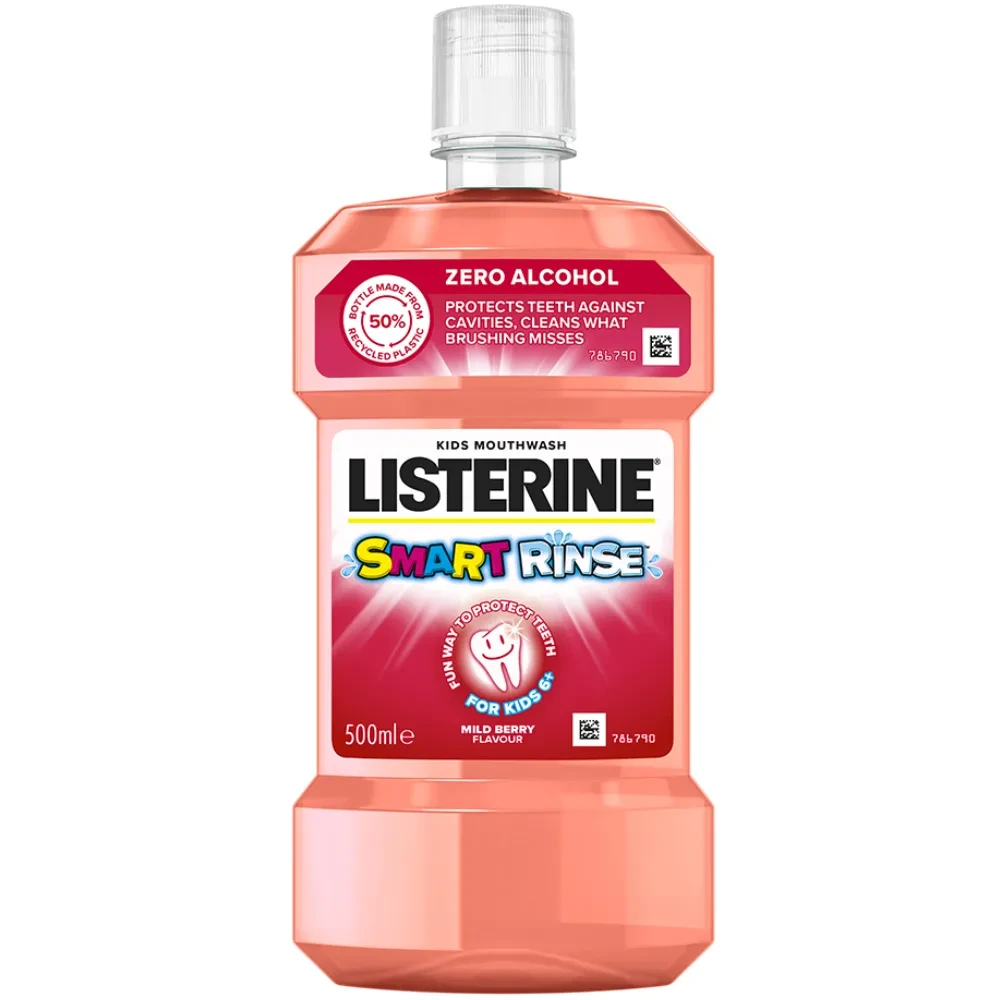 Ополаскиватель для полости рта LISTERINE Smart Rinse Ягодная свежесть 500 мл (3574661787190)