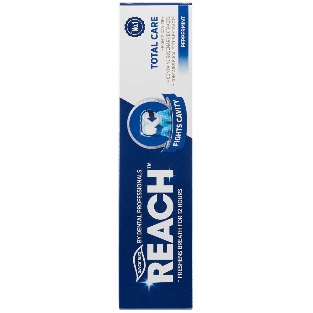 Зубная паста REACH Total Care Peppermint Toothpaste 150 г (8801051313468) Категория для взрослых