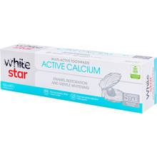 Зубная паста WHITE STAR Active Calcium 100 ml (3800237400294)