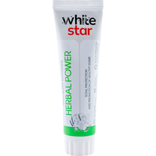 Зубная паста WHITE STAR Herbal Power 100мл (3800237400317)