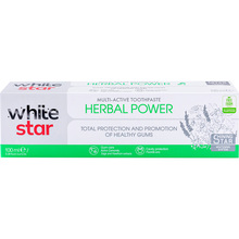 Купить Зубная паста WHITE STAR Herbal Power 100мл (3800237400317)