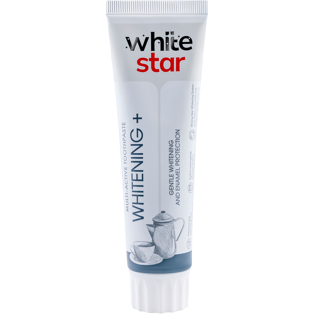 Зубная паста WHITE STAR Whitening + 100мл (3800237400300) Тип зубная паста