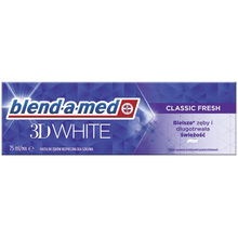 Зубная паста BLEND-A-MED 3D White Классическая свежесть 75 мл (80722070)
