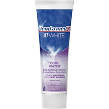 Зубная паста BLEND-A-MED 3D White Прохладная вода 75 мл (80722074)