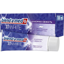 Зубная паста BLEND-A-MED 3D White Классическая свежесть 100 мл (80722068)