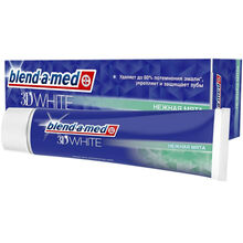 Зубна паста BLEND-A-MED 3D White Ніжна м'ята 100 мл (5000174415773)