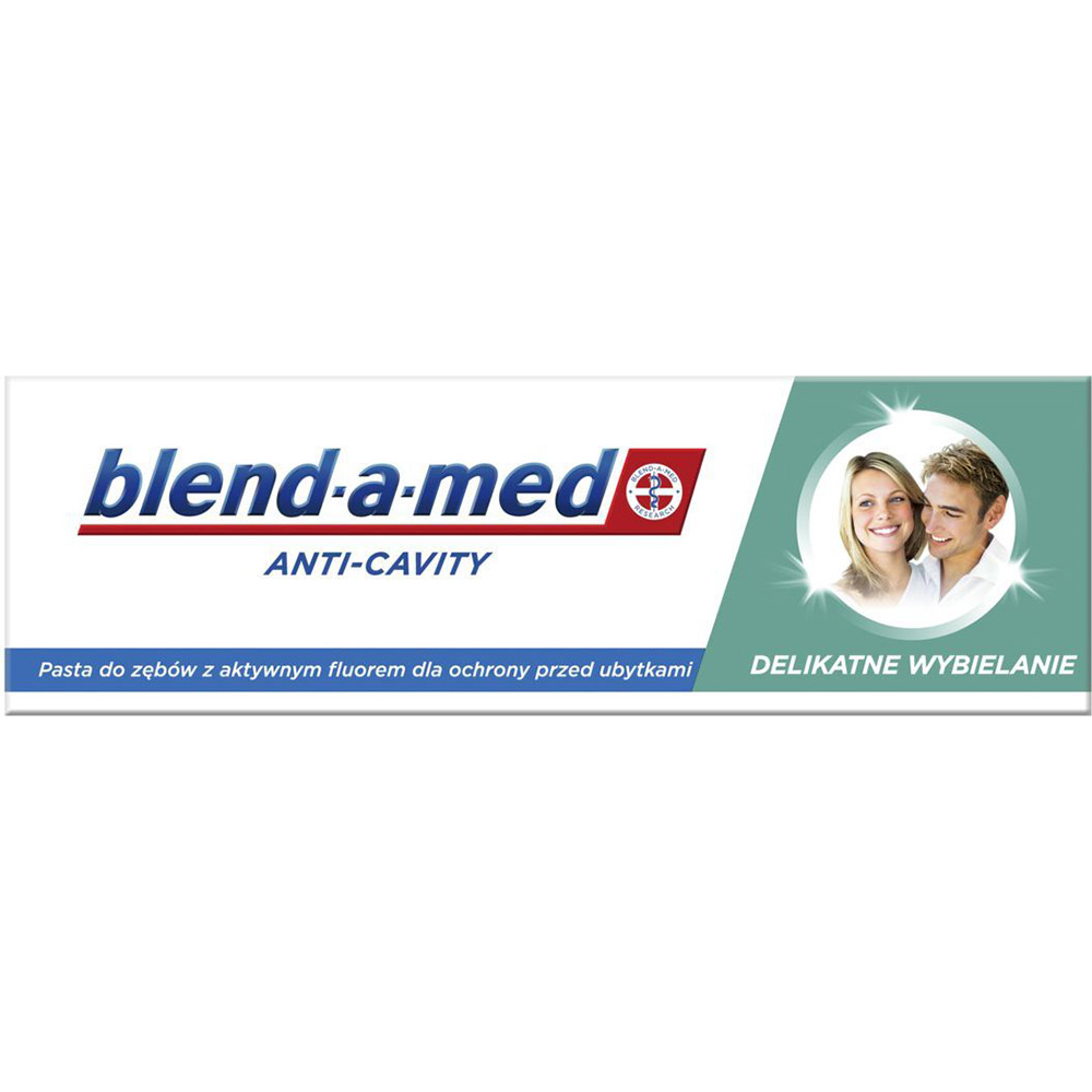 Зубная паста BLEND-A-MED Анти-кариес Деликатное отбеливание 75 мл (80778221) Категория для взрослых