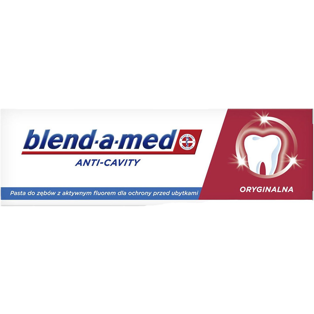 Зубная паста BLEND-A-MED Анти-кариес Original 75 мл (80735302) Зубная паста BLEND-A-MED Анти-кариес Original 75 мл (80735302)
