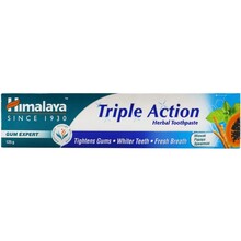 Зубная паста HIMALAYA HERBALS Triple Action 125 мл (6291107225739)