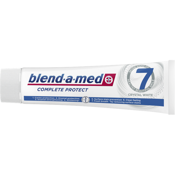 Зубна паста BLEND-A-MED Complete Protect 7 Кришталева білизна 100 мл (8001090716279) Категорія для дорослих