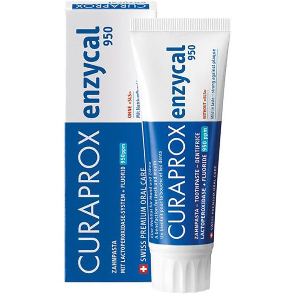 Зубна паста CURAPROX Enzycal 950 75мл (7612412422436) Зубна паста CURAPROX Enzycal 950 75мл (7612412422436)