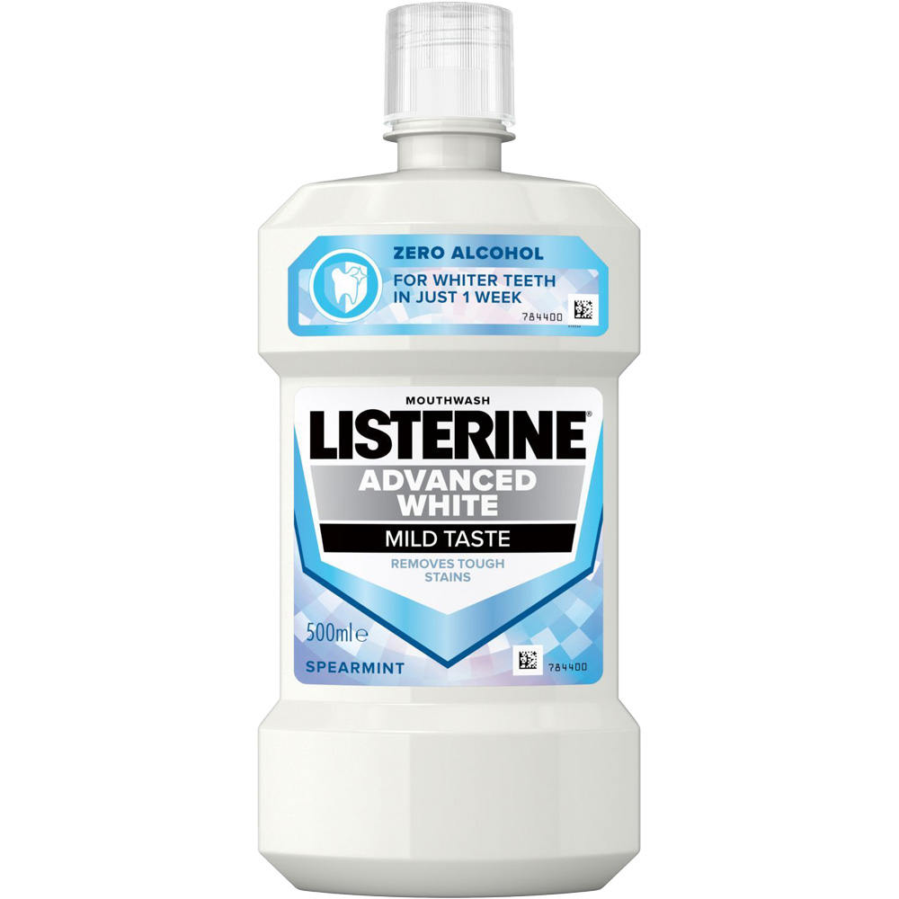 Ополаскиватель для полости рта LISTERINE Ультраотбеливание Мягкий вкус 500мл (3574661491776/3574661491875)